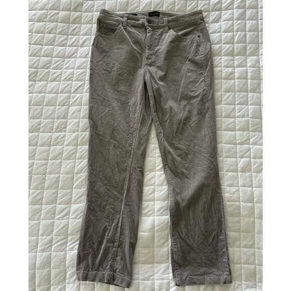 TALBOTS Womens Pants Coruroy High Waist Straight Leg Stretch Casual Work | 8 - Picture 1 of 13